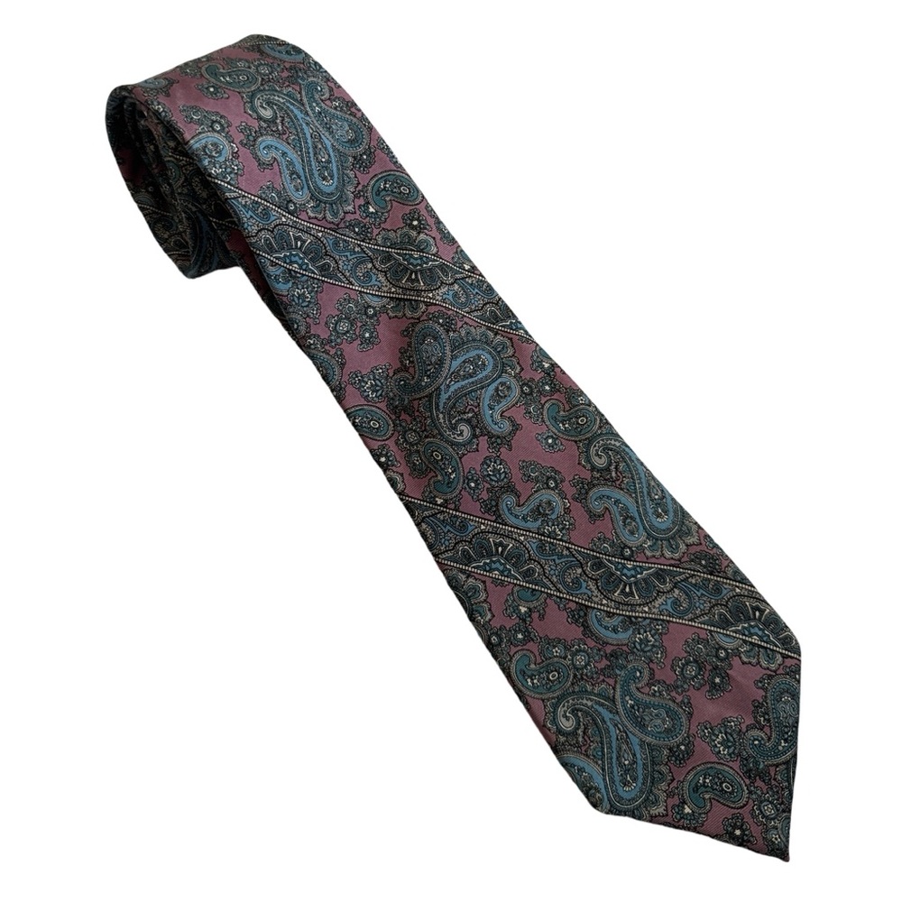 Vintage Dior Italian silk tie.